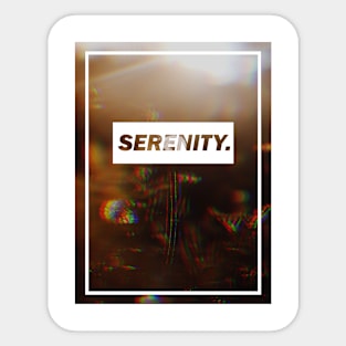 Serenity Sticker